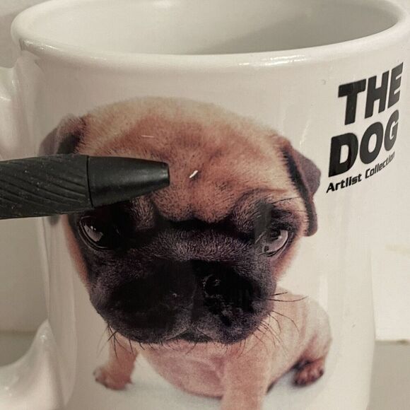 The Dog Artist Collection Pug Mug - Picture 8 of 12